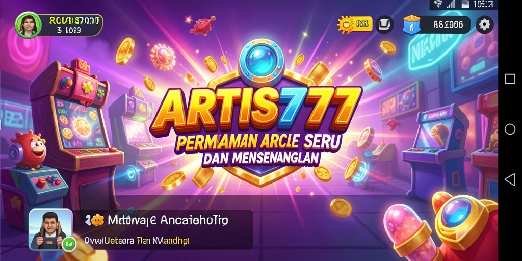 Screenshot menampilkan gameplay seru dari ARTIS777 yang menantang.