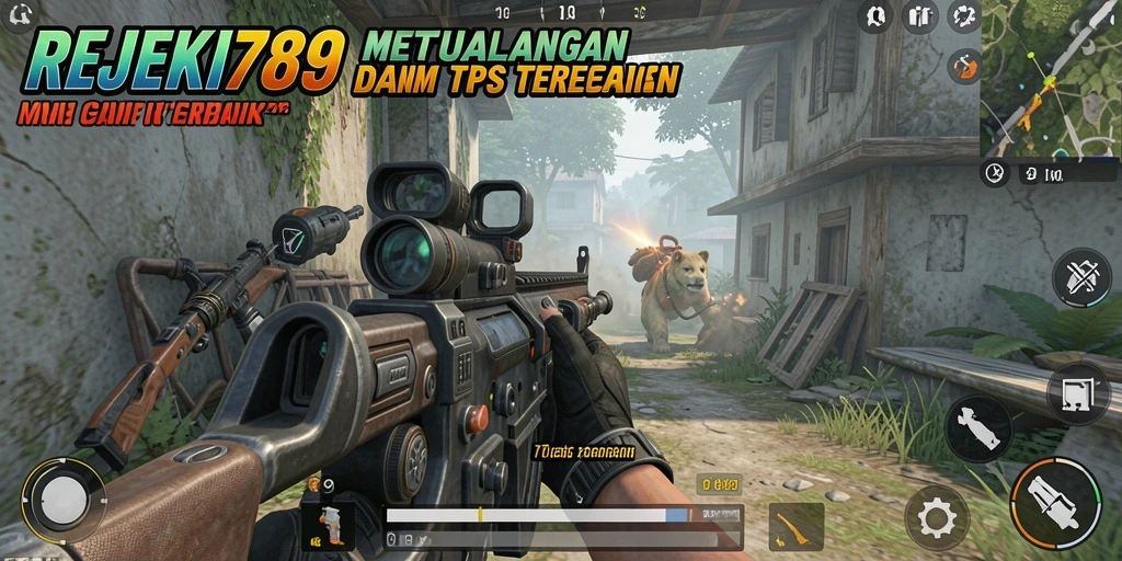 Tampilan gameplay menegangkan dari REJEKI789 dengan aksi seru.